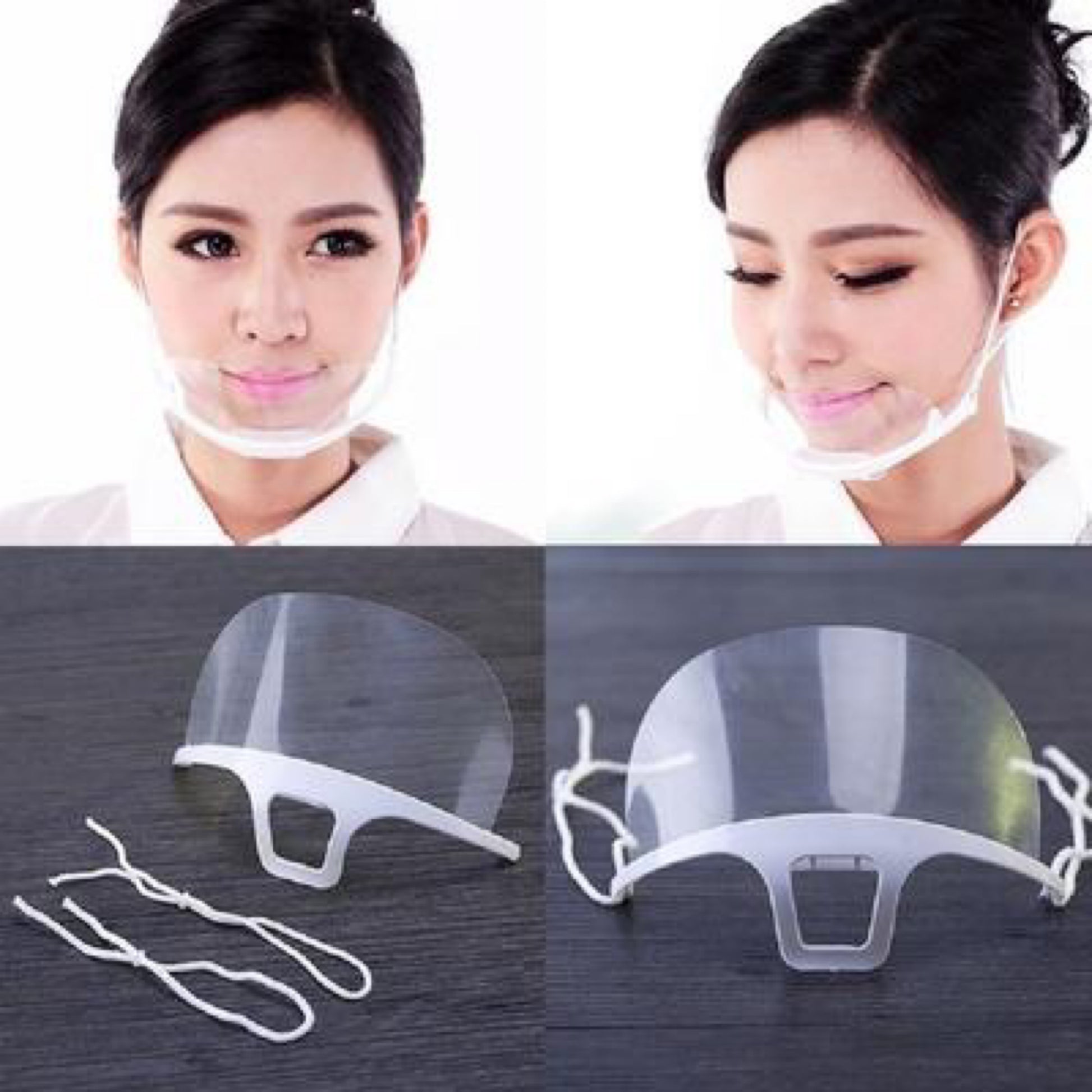 Clear Transparent10 pcs/box Sanitary Mask for Permanent makeup, microblading.