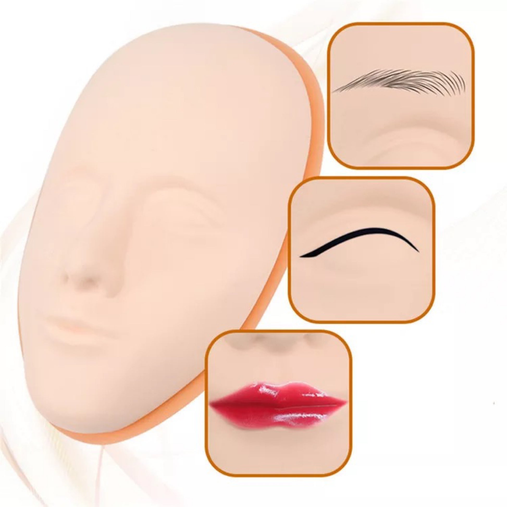 5D Facial Mat/Practice skin