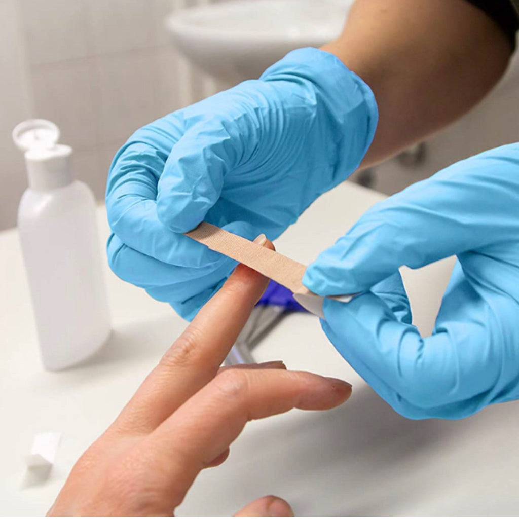 NACOSA Nitrile Medical Exam Gloves 4 mil Powder Free - Size SMALL