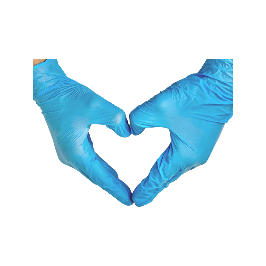 NACOSA Nitrile Medical Exam Gloves 4 mil Powder Free - Size SMALL