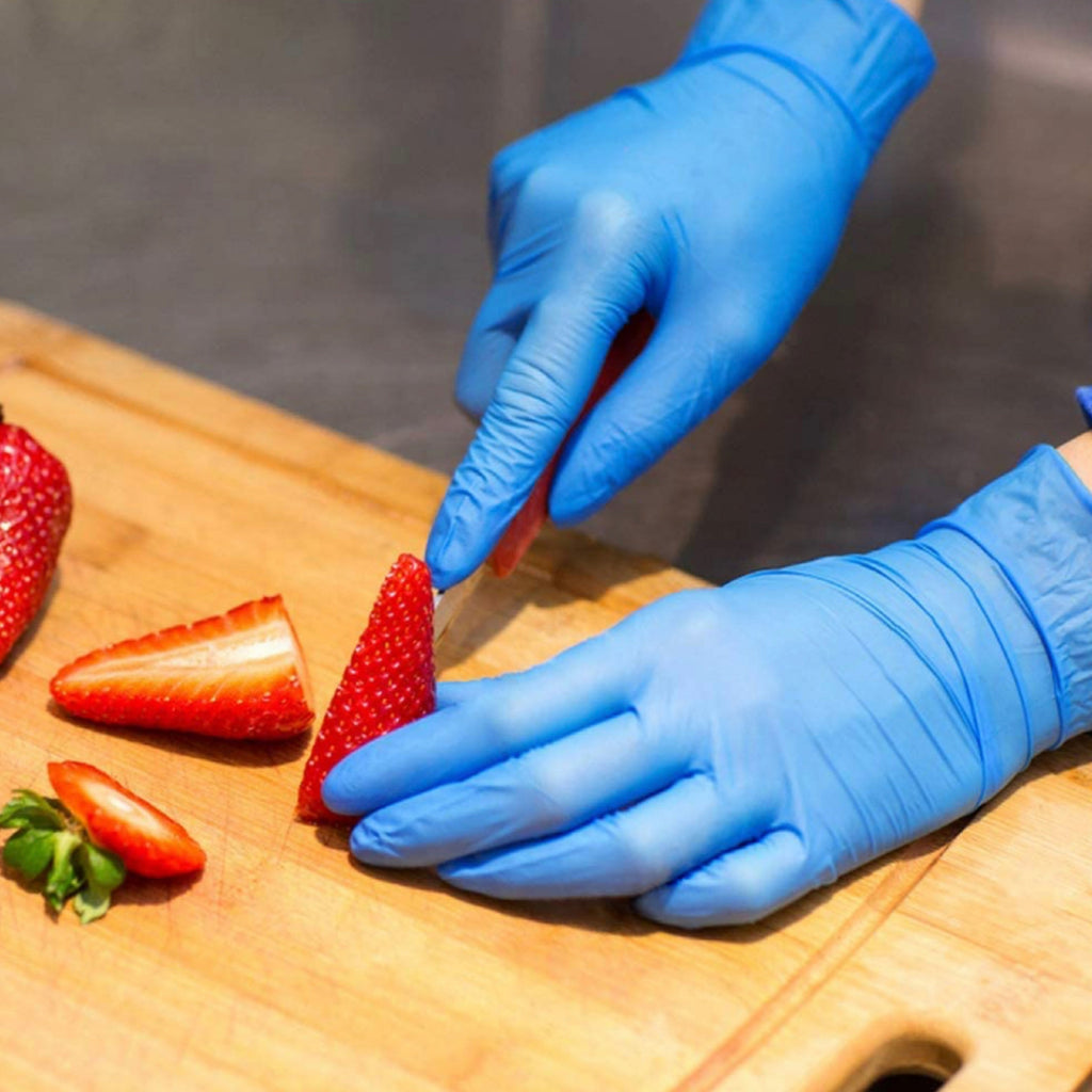 NACOSA Nitrile Medical Exam Gloves 4 mil Powder Free - Size SMALL