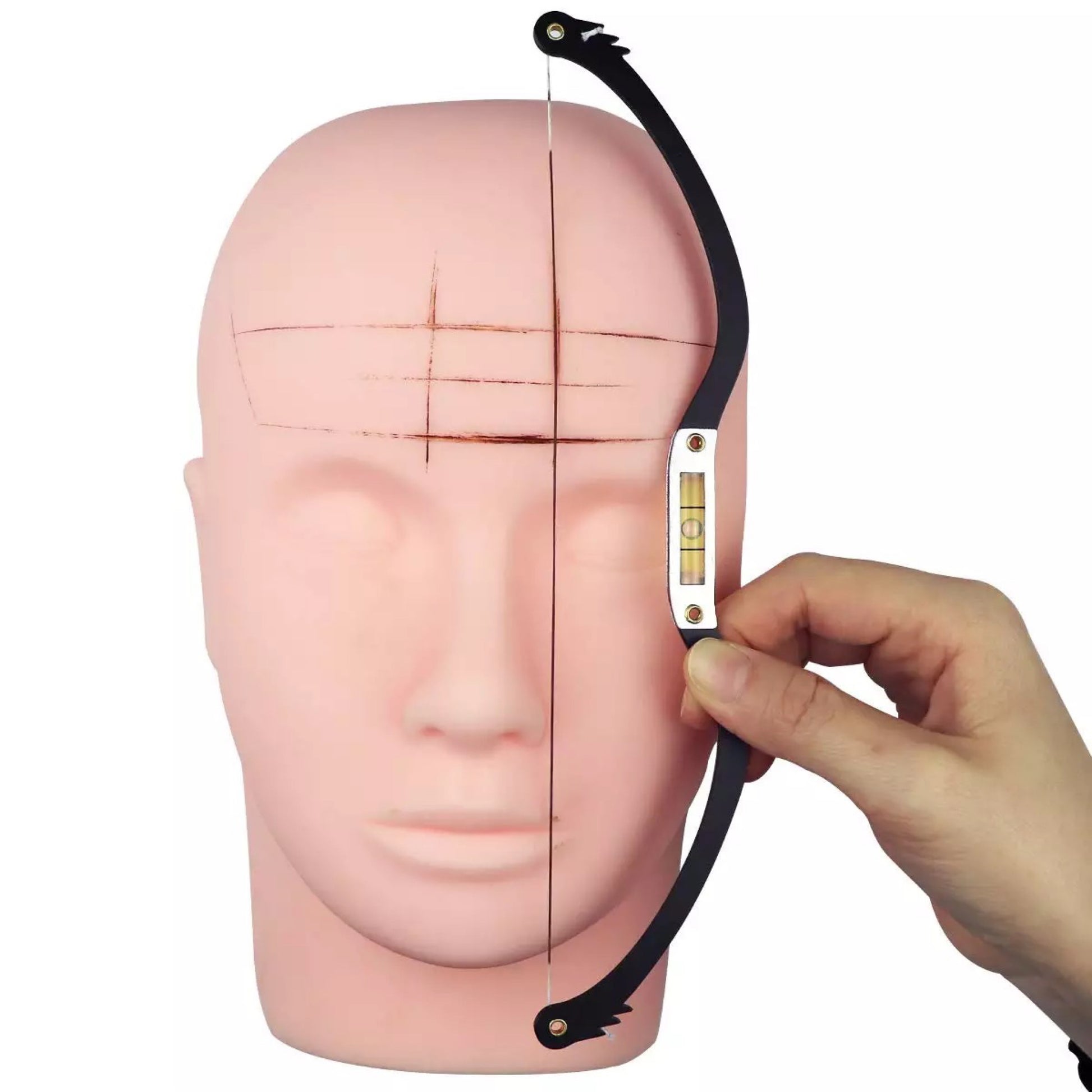 Horizontal Bead Mapping Ruler for Eyebrow