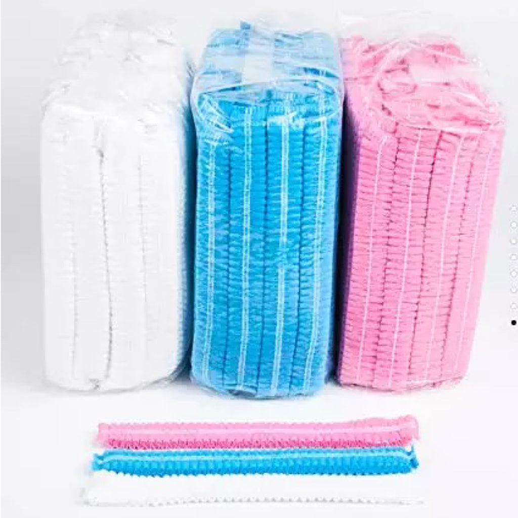 White hair net disposable