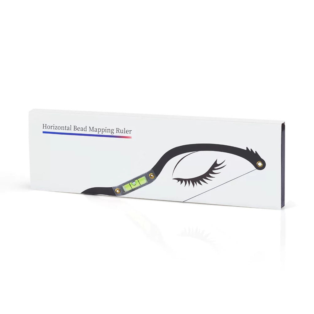 Horizontal Bead Mapping Ruler for Eyebrow